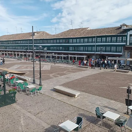 Plaza Mayor Almagro Buitenkant foto